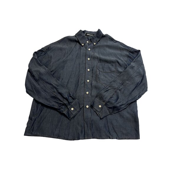 EB Denim Adeline Button Down Shirt in Mariette - Picture 1 of 6